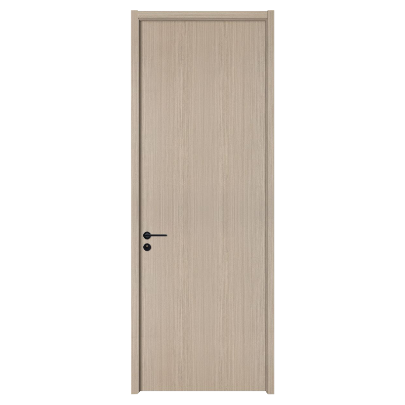 GW-100 ประตูภายใน PVC MDF สีลูกแพร์สีเงิน