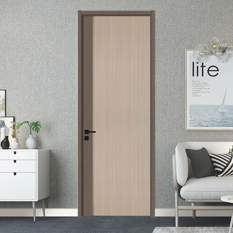 GW-302 ประตูห้องภายใน PVC MDF สองสี